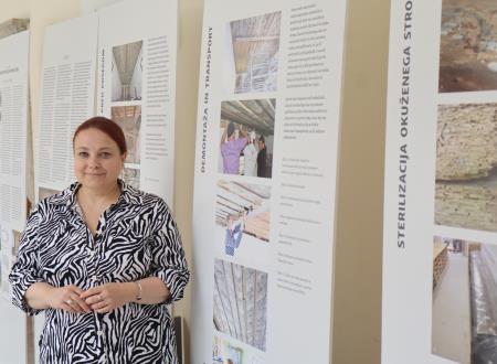 Odprtje razstave Poslikan lesen strop iz cerkve sv. Petra na Svetem Primožu pri Kamniku (3a)